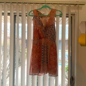 Boho style mini dress - goes with everything!!